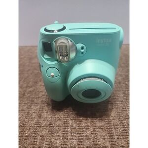 Fujifilm Instax Mini 7S Instant Camera - Seafoam Green Missing Battery Cover